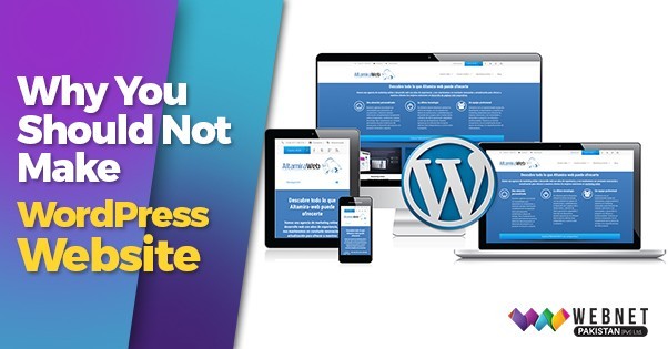Why You Should Not Make WordPress Website